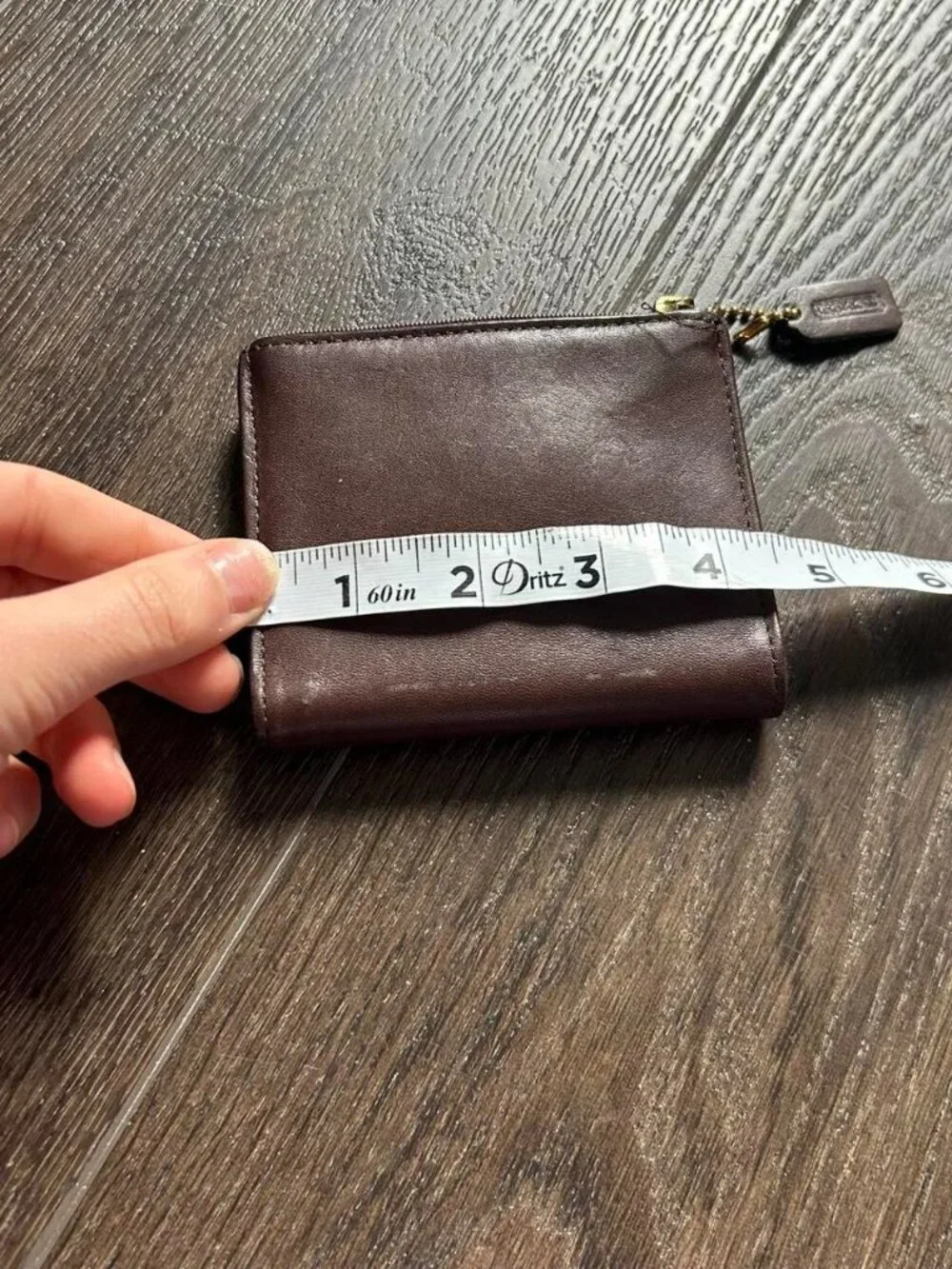 Coach brown leather wallet #leather #luxury  Coach snap wallet crafted from refi